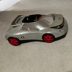 Vintage Hasbro Action Man Silver Speeder Car 1999